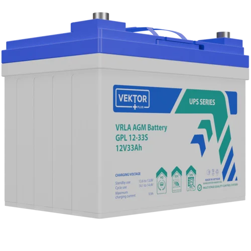 Аккумуляторная батарея VEKTOR BATTERY GPL 12-33S
